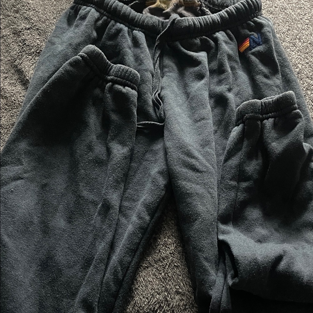 Aviator Nation Black Sweatshirt/joggers - Picture 6 of 7